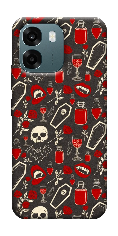 Чехол Vimpyre pattern для Oppo A6