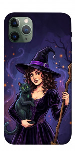 Чохол Witch and cat для iPhone 11 Pro