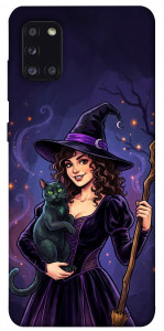 Чехол Witch and cat для Galaxy A31 (2020)