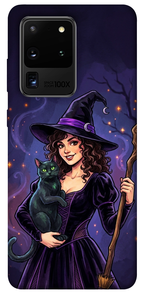 Чехол Witch and cat для Galaxy S20 Ultra (2020)
