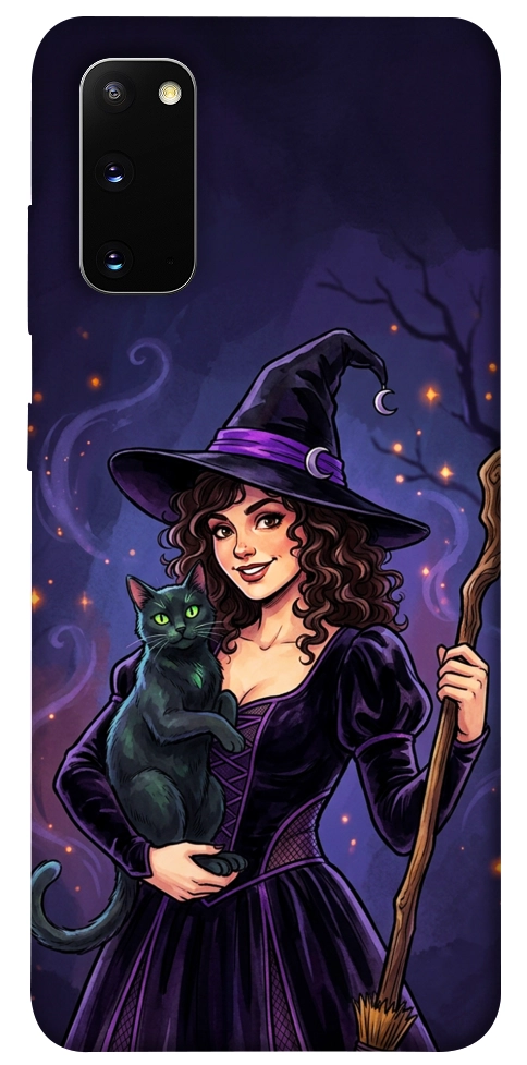 Чехол Witch and cat для Galaxy S20 (2020)