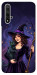 Чехол Witch and cat для Huawei Honor 20