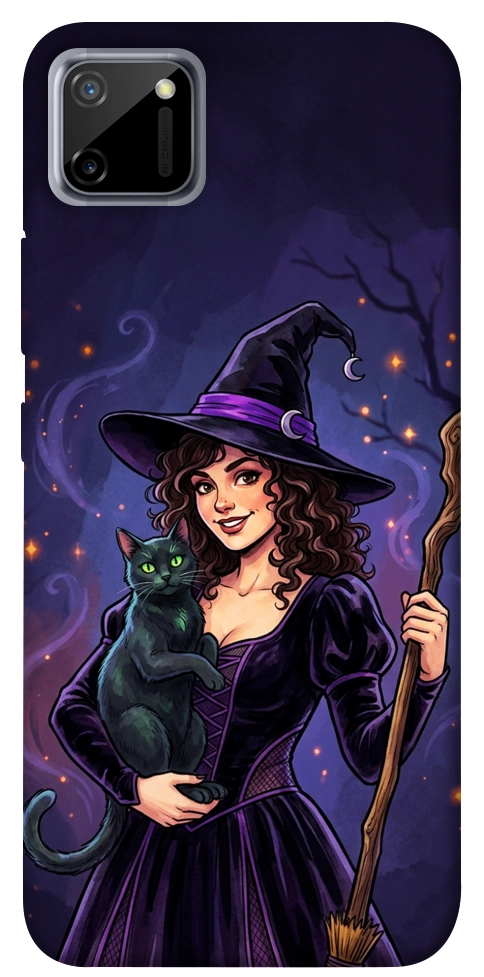 Чехол Witch and cat для Realme C11