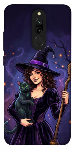 Чехол Witch and cat для Xiaomi Redmi 8