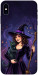 Чехол Witch and cat для iPhone XS