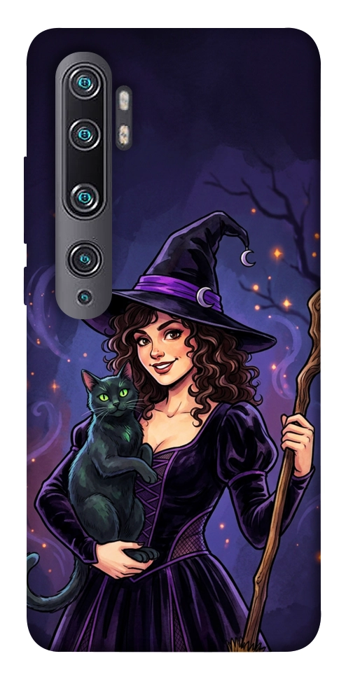 Чехол Witch and cat для Xiaomi Mi Note 10