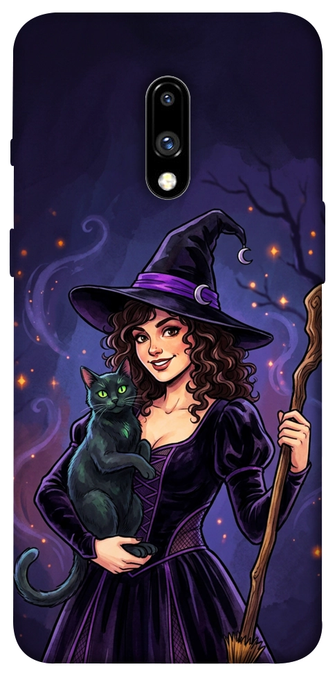 Чехол Witch and cat для OnePlus 7