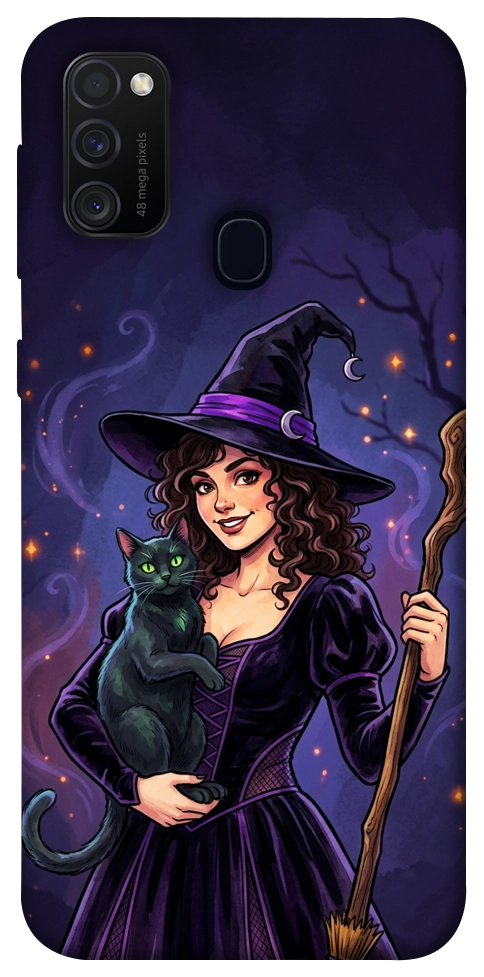 Чехол Witch and cat для Galaxy M30s