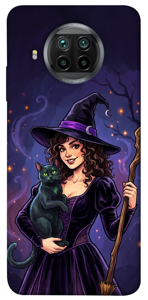 Чохол Witch and cat для Xiaomi Mi 10T Lite