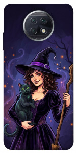 Чохол Witch and cat для Xiaomi Redmi Note 9T