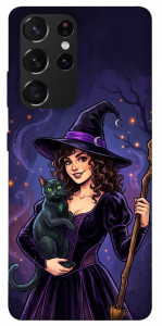 Чехол Witch and cat для Galaxy S21 Ultra