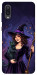 Чохол Witch and cat для Galaxy A02