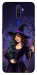 Чохол Witch and cat для Oppo A9 (2020)