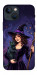 Чохол Witch and cat для iPhone 13 mini