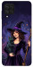 Чохол Witch and cat для Galaxy A22 4G