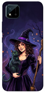 Чохол Witch and cat для Realme C11 (2021)