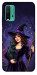 Чохол Witch and cat для Xiaomi Redmi Note 9 4G