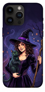 Чехол Witch and cat для iPhone 14 Pro Max