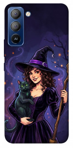 Чехол Witch and cat для TECNO Pop 5 LTE