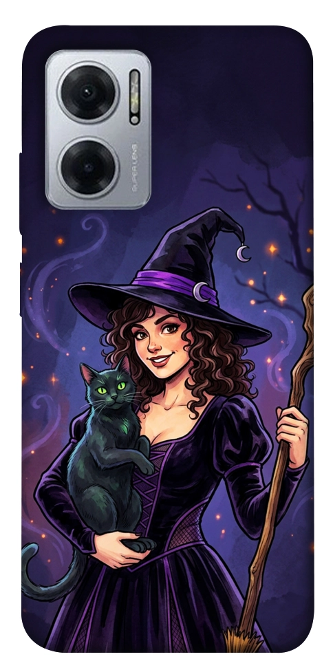 Чехол Witch and cat для Xiaomi Redmi Note 11E