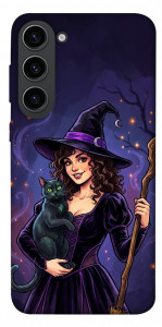 Чехол Witch and cat для Galaxy S23