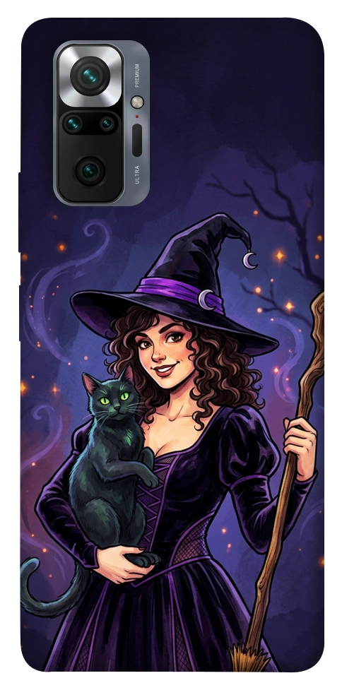 Чехол Witch and cat для Xiaomi Redmi Note 10 Pro Max