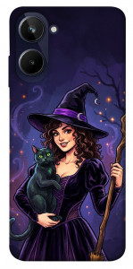Чехол Witch and cat для Realme 10 4G
