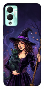 Чехол Witch and cat для Infinix Hot 12 Play