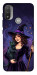 Чохол Witch and cat для Motorola Moto E20