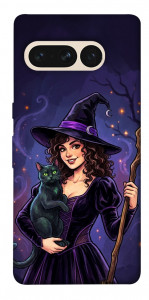 Чехол Witch and cat для Google Pixel 7 Pro