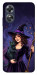 Чехол Witch and cat для Oppo A17