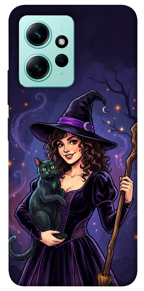 Чехол Witch and cat для Xiaomi Redmi Note 12 4G