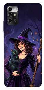 Чохол Witch and cat для ZTE Blade V40 Vita