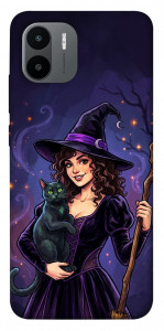 Чохол Witch and cat для Xiaomi Poco C50