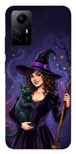 Чехол Witch and cat для Xiaomi Redmi Note 12S