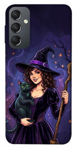 Чехол Witch and cat для Galaxy A24 4G