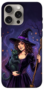 Чехол Witch and cat для iPhone 15 Pro Max