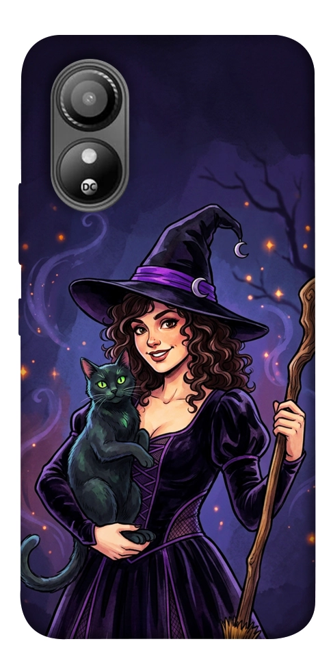 Чехол Witch and cat для ZTE Blade L220