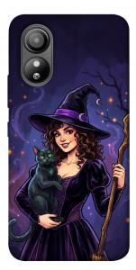 Чехол Witch and cat для ZTE Blade L220