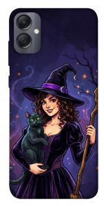 Чохол Witch and cat для Galaxy A05