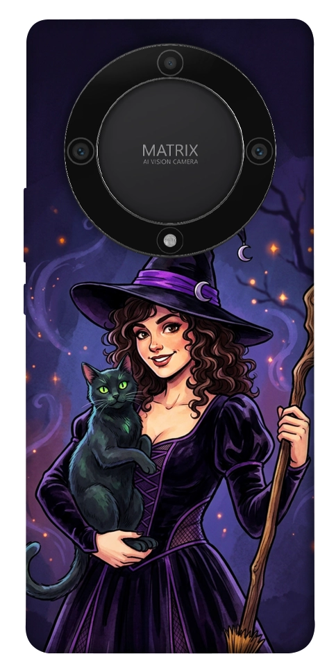 Чохол Witch and cat для Huawei Magic5 Lite