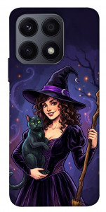 Чехол Witch and cat для Huawei Honor X8a