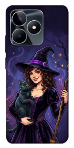 Чехол Witch and cat для Realme C53