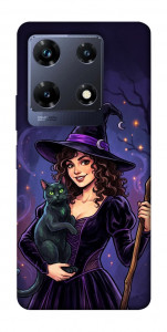 Чохол Witch and cat для Infinix Note 30 Pro NFC