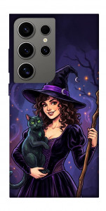 Чохол Witch and cat для Galaxy S24 Ultra