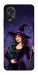 Чехол Witch and cat для Oppo A38
