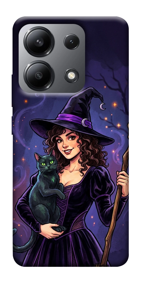 Чехол Witch and cat для Xiaomi Redmi Note 13 4G