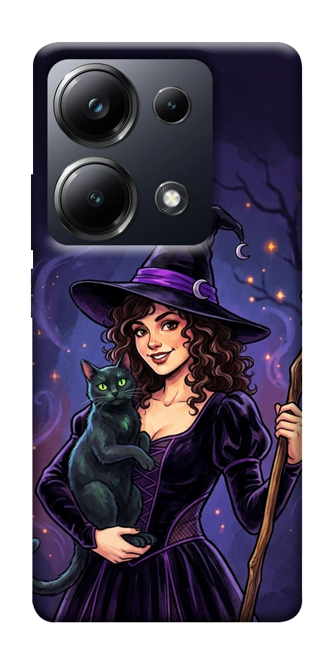 Чехол Witch and cat для Xiaomi Poco M6
