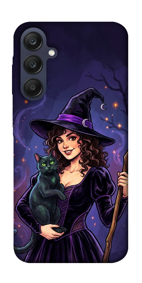 Чехол Witch and cat для Galaxy A25 5G