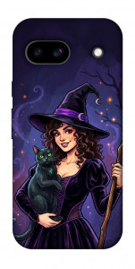 Чехол Witch and cat для Google Pixel 8a